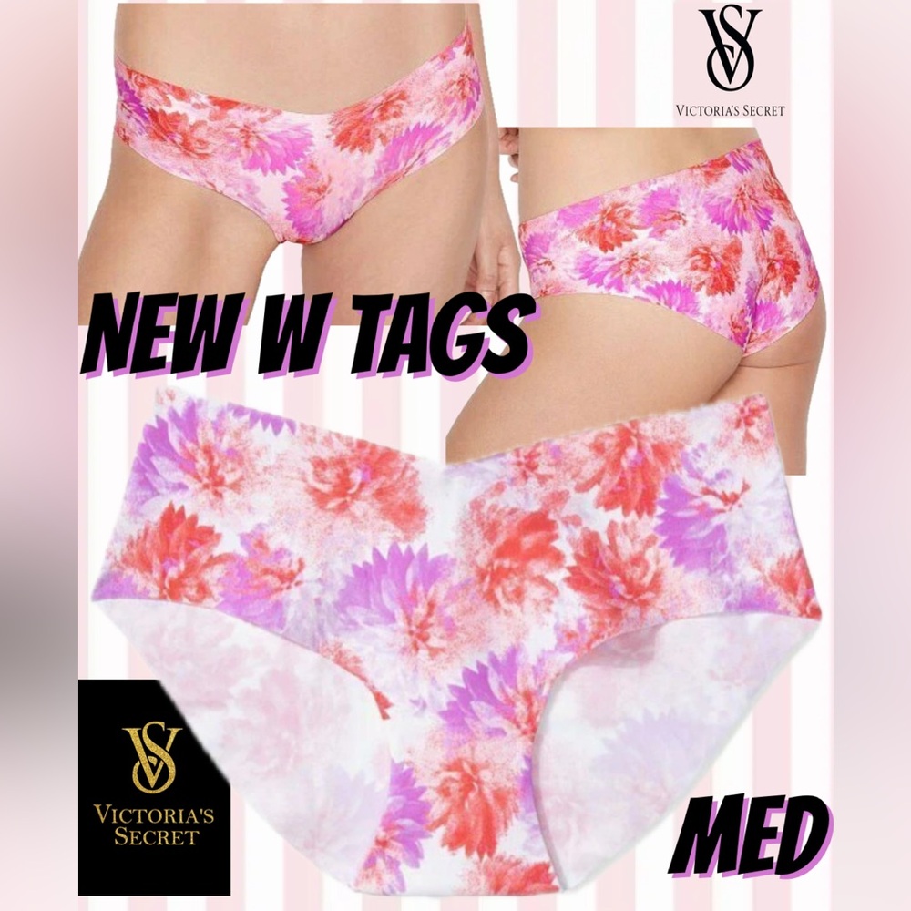 VS | No-Show Hiphugger Panty floral print M NWT